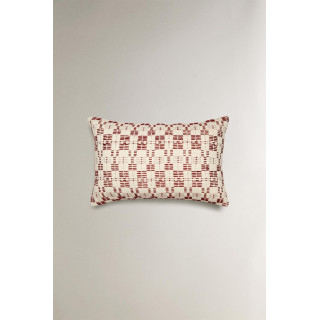 Симметричный чехол подушки на рождество