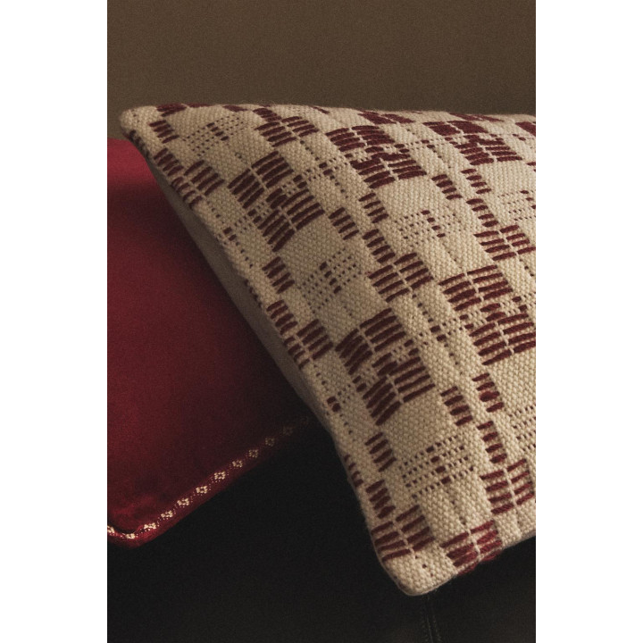 Симметричный чехол подушки на рождество