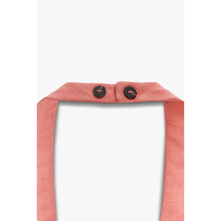 ТОП-ХАЛТЕР ИЗ ЛЬНЯНОЙ ТКАНИ