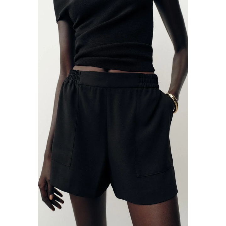 ШОРТЫ С ЭЛАСТИЧНЫМ ПОЯСОМ