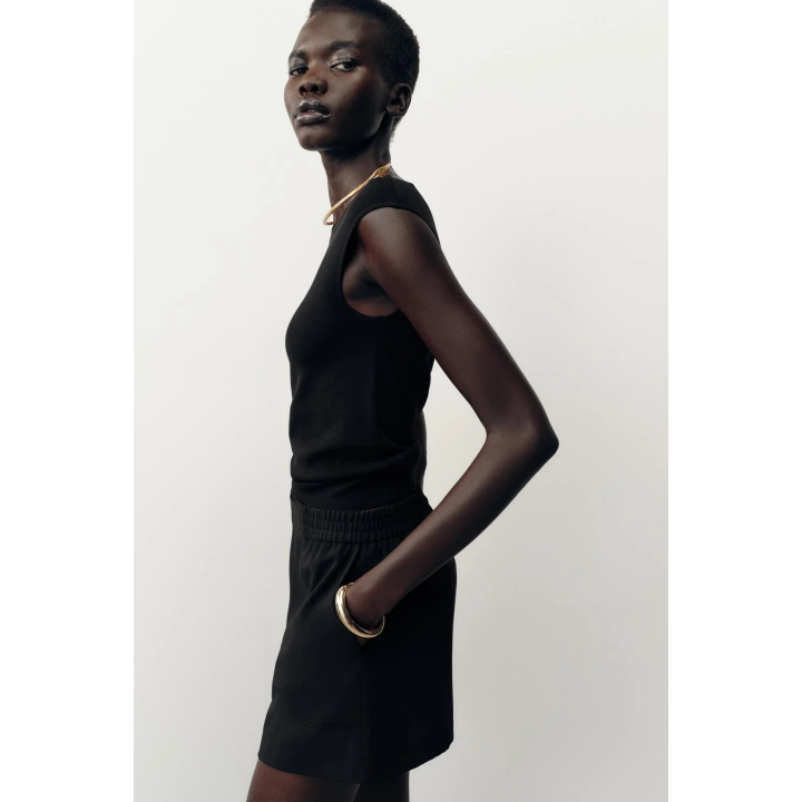 ШОРТЫ С ЭЛАСТИЧНЫМ ПОЯСОМ