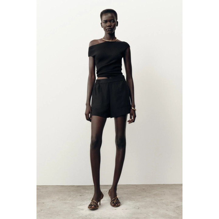 ШОРТЫ С ЭЛАСТИЧНЫМ ПОЯСОМ