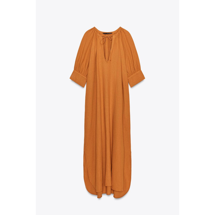 ПЛАТЬЕ-ТУНИКА ИЗ ЛЬНА ZW COLLECTION