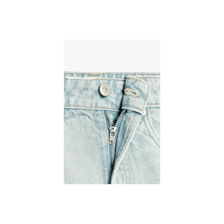 ДЖИНСОВЫЕ МИНИ-ШОРТЫ TRF СО СРЕДНЕЙ ПОСАДКОЙ