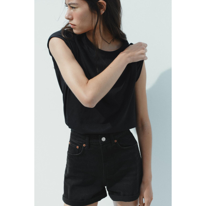 ШОРТЫ TRF MOM FIT С ВЫСОКОЙ ПОСАДКОЙ