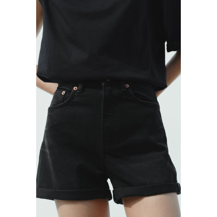 ШОРТЫ TRF MOM FIT С ВЫСОКОЙ ПОСАДКОЙ