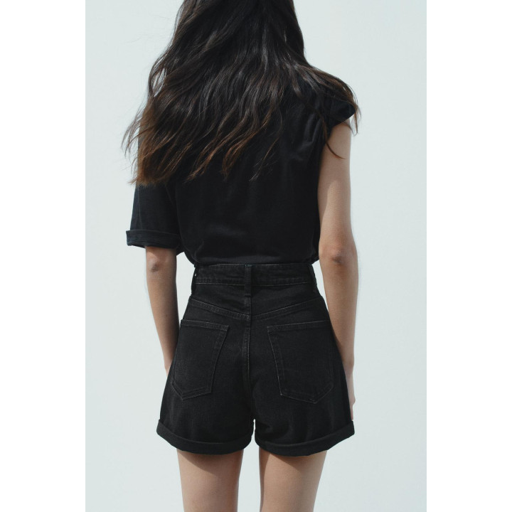 ШОРТЫ TRF MOM FIT С ВЫСОКОЙ ПОСАДКОЙ