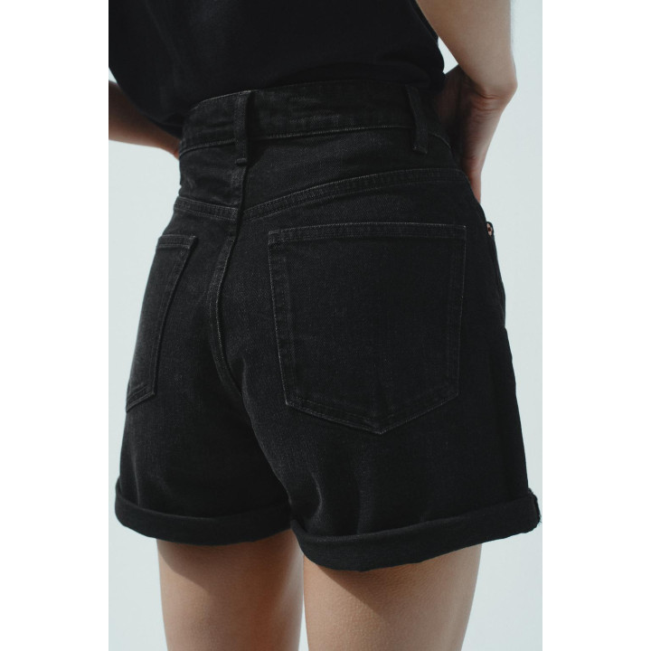 ШОРТЫ TRF MOM FIT С ВЫСОКОЙ ПОСАДКОЙ