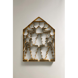 Форма для выпечки из нержавеющей стали рождество