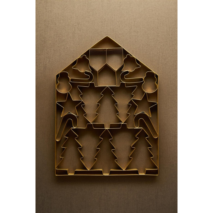 Форма для выпечки из нержавеющей стали рождество