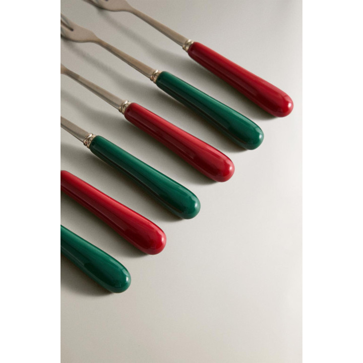 Набор керамических коктейльных палочек для рождества (упаковка из 6 штук)