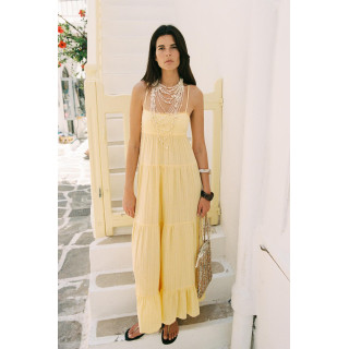 ПЛАТЬЕ С ПАНЕЛЯМИ И ОТКРЫТОЙ СПИНОЙ