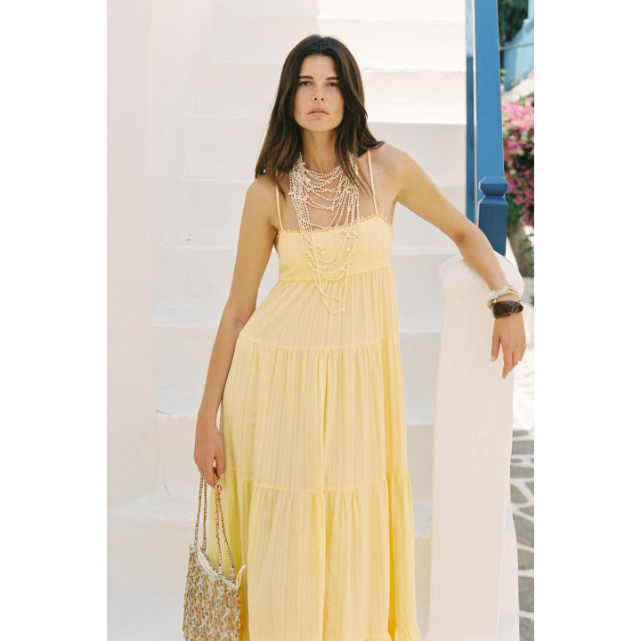 ПЛАТЬЕ С ПАНЕЛЯМИ И ОТКРЫТОЙ СПИНОЙ