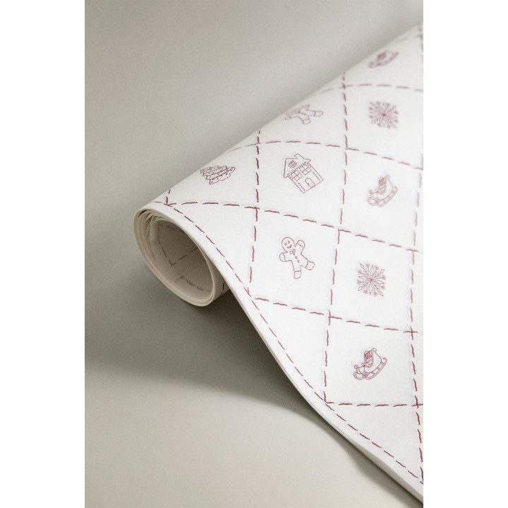 Бумажная фигура для духовки «рождество»