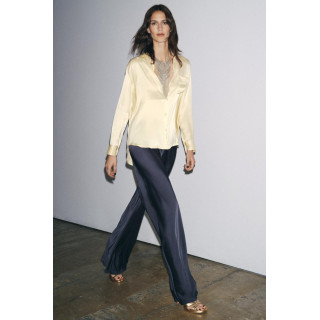 АТЛАСНЫЕ БРЮКИ FLARED ZW COLLECTION