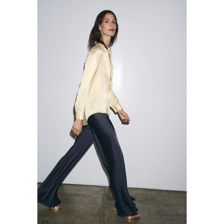 АТЛАСНЫЕ БРЮКИ FLARED ZW COLLECTION