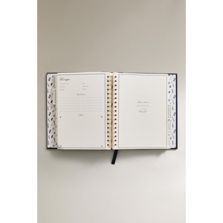 Блокнот с рецептами на рождество