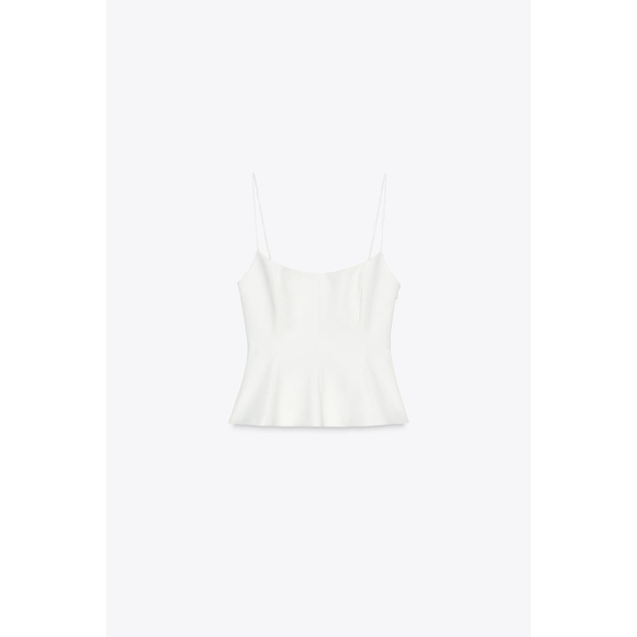 ТОП ИЗ ЭЛАСТИЧНОЙ ТКАНИ С БАСКОЙ