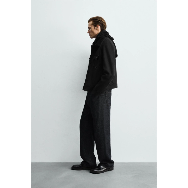 КУРТКА КЛАССИЧЕСКОГО КРОЯ ПОД ЗАМШУ