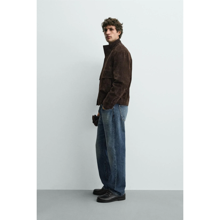 КУРТКА ИЗ КОЖИ СПИЛКА