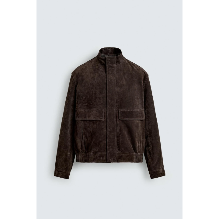 КУРТКА ИЗ КОЖИ СПИЛКА