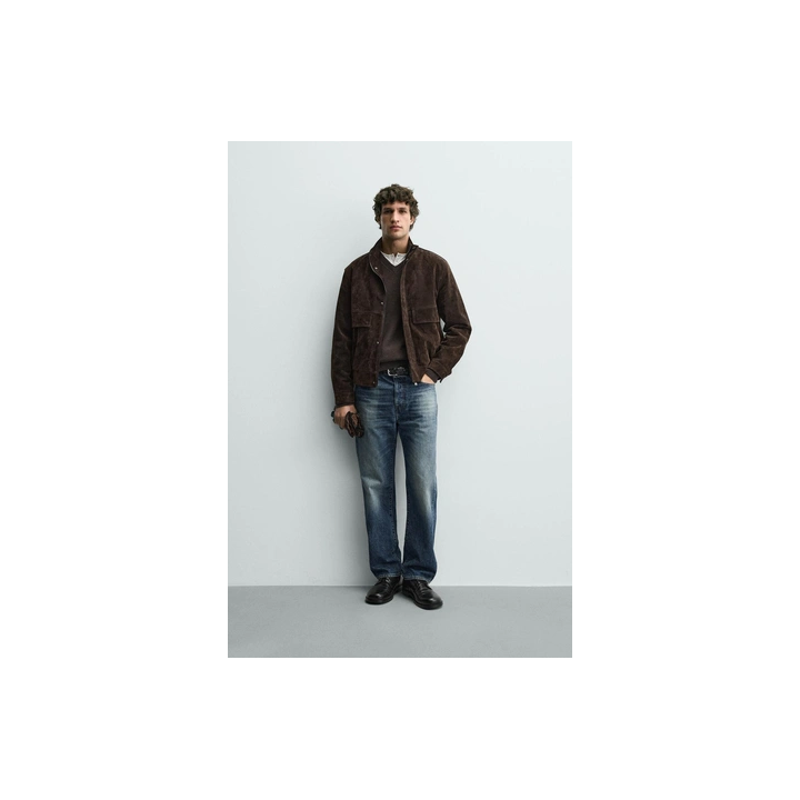 КУРТКА ИЗ КОЖИ СПИЛКА