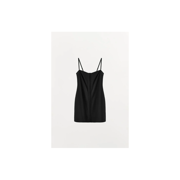 КОРОТКОЕ ПЛАТЬЕ ИЗ ПОЛИАМИДА С КРЮЧКАМИ