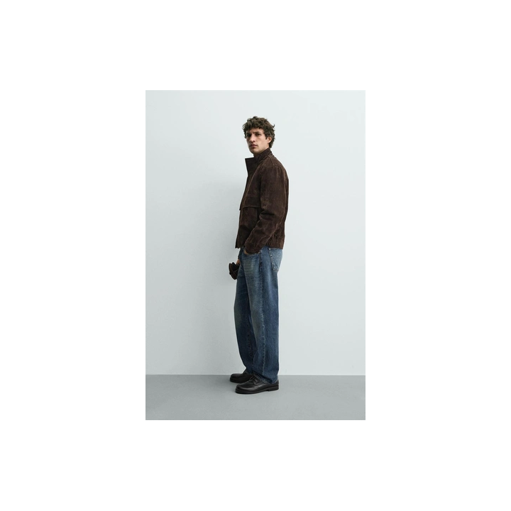 КУРТКА ИЗ КОЖИ СПИЛКА