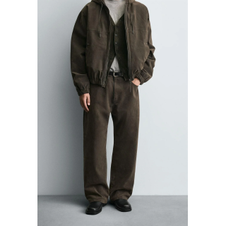 ВЕЛЮРОВЫЕ БРЮКИ СВОБОДНОГО КРОЯ