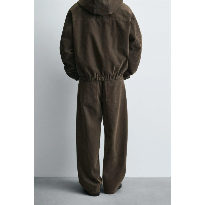 ВЕЛЮРОВЫЕ БРЮКИ СВОБОДНОГО КРОЯ