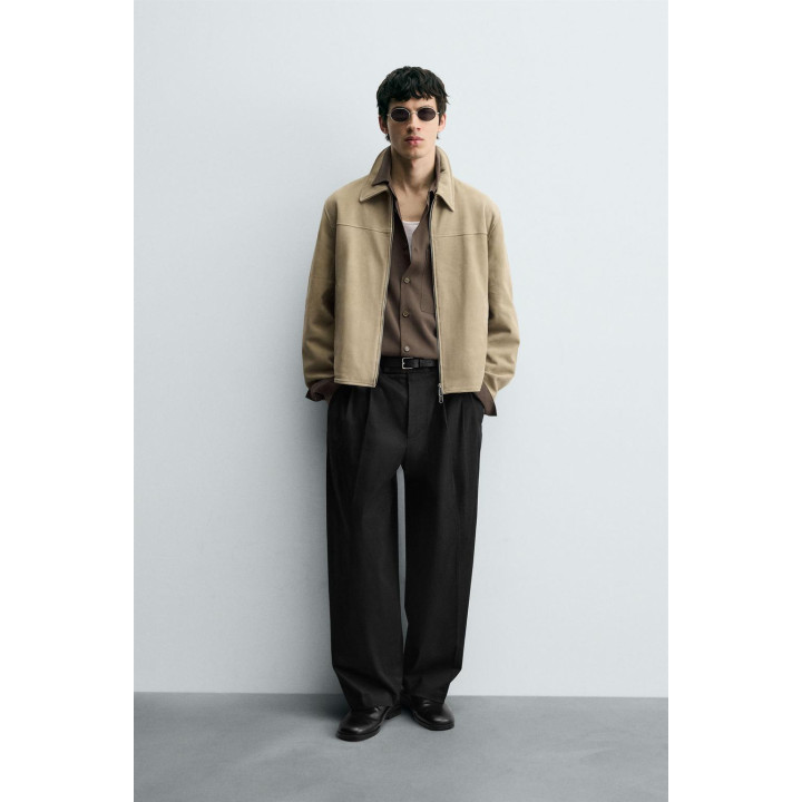 БРЮКИ RELAXED FIT СО СКЛАДКАМИ