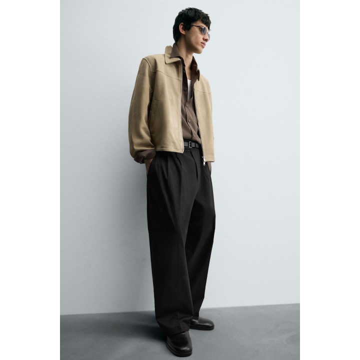 БРЮКИ RELAXED FIT СО СКЛАДКАМИ