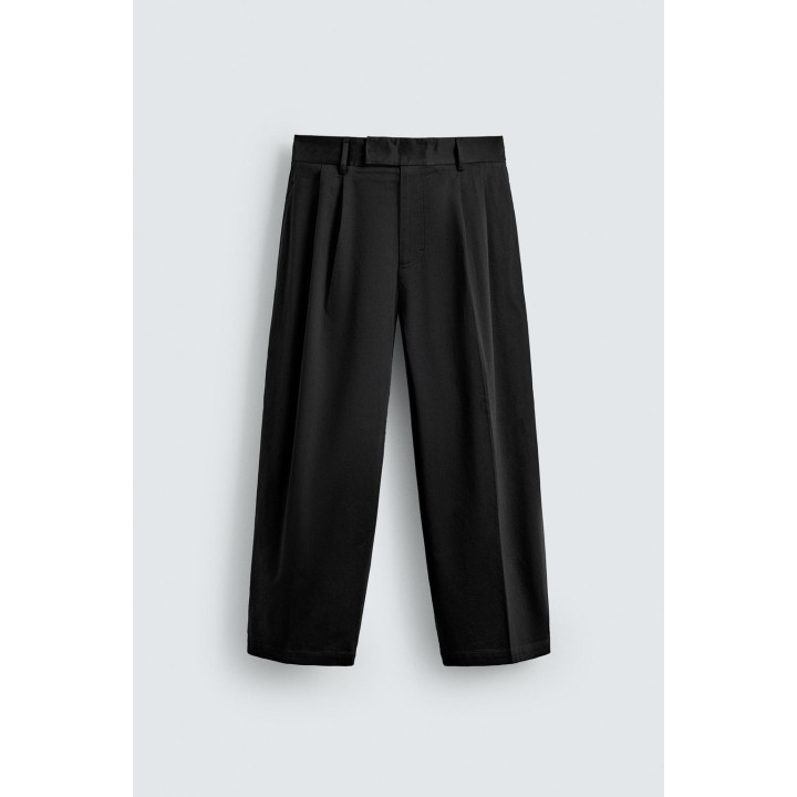 БРЮКИ RELAXED FIT СО СКЛАДКАМИ