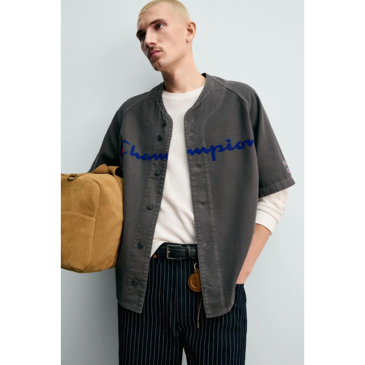РУБАШКА BASEBALL С ПРИНТОМ CHAMPION ® X ZARA