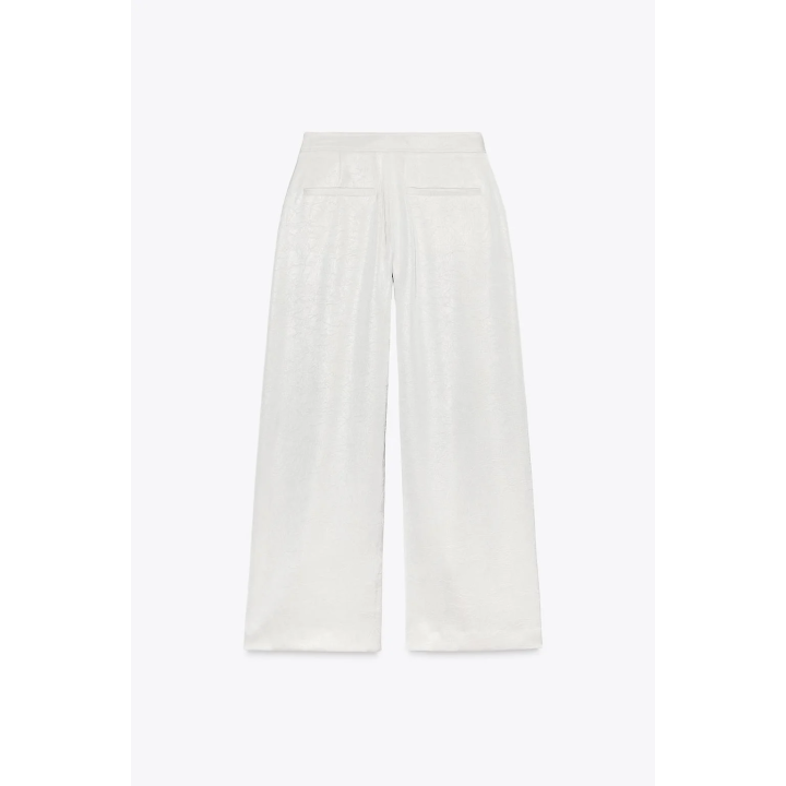 ШИРОКИЕ БРЮКИ ИЗ АТЛАСА