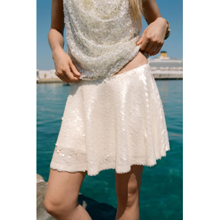 МИНИ-ЮБКА-ШОРТЫ С ПАЙЕТКАМИ