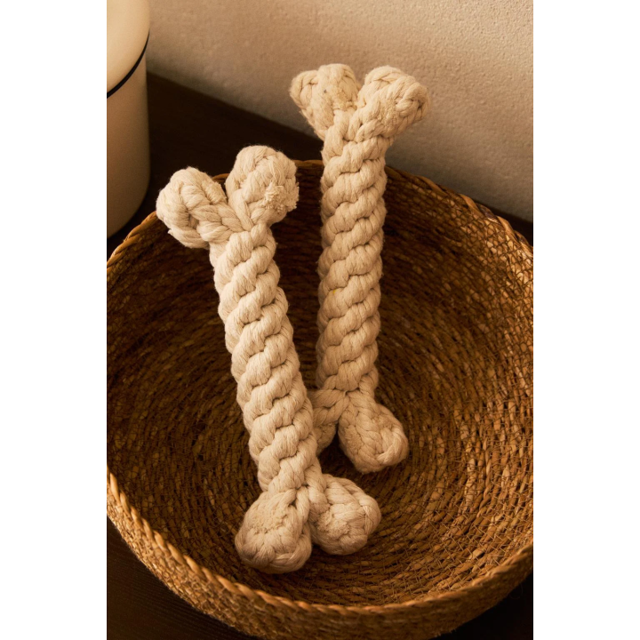 WOVEN BONE PET TOY