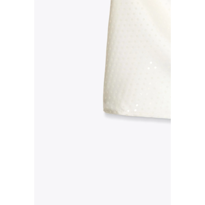 БЛЕСТЯЩИЙ ТОП С ГОРЛОВИНОЙ ХАЛТЕР