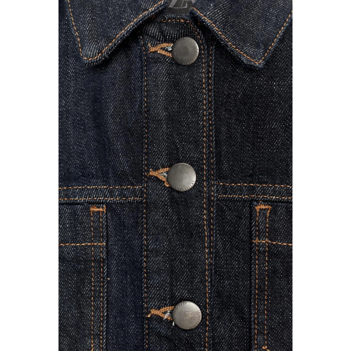 Джинсовая куртка с карманами из коллекции zw