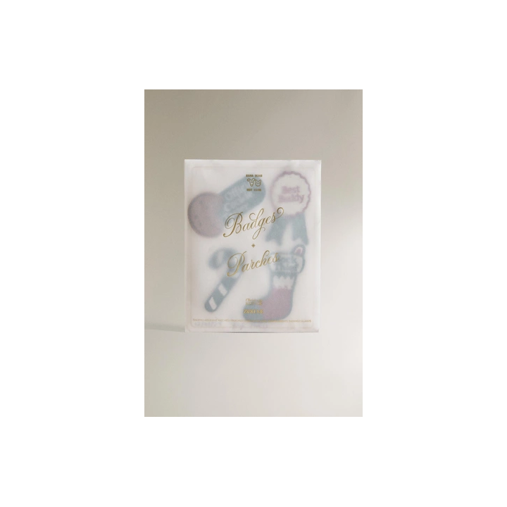 THERMO-ADHESIVE CHRISTMAS PATCHES (PACK OF 4)