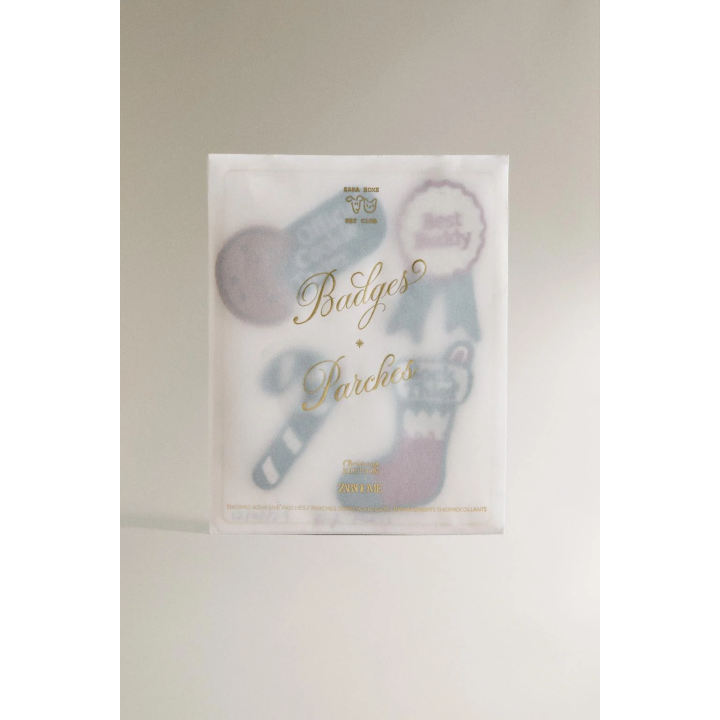 THERMO-ADHESIVE CHRISTMAS PATCHES (PACK OF 4)