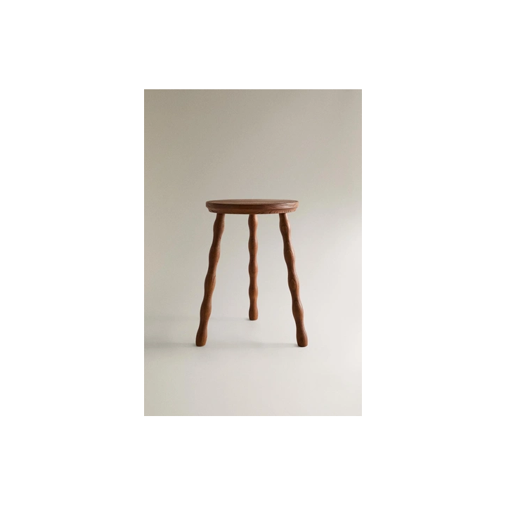 ELM WOOD STOOL