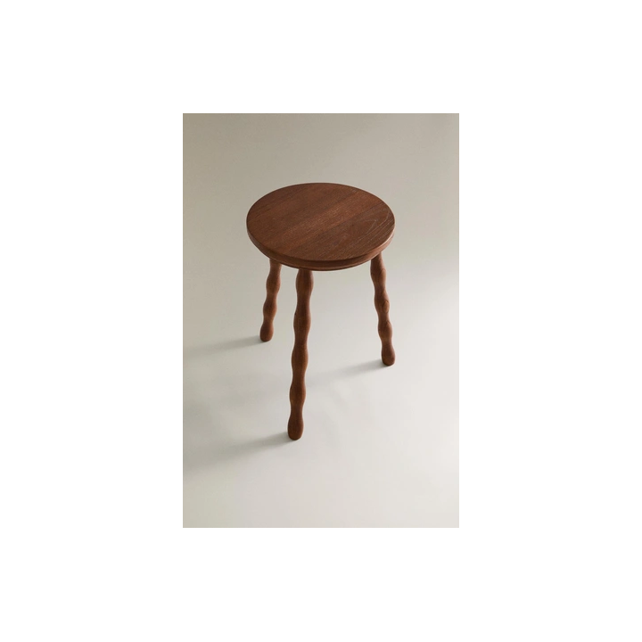ELM WOOD STOOL