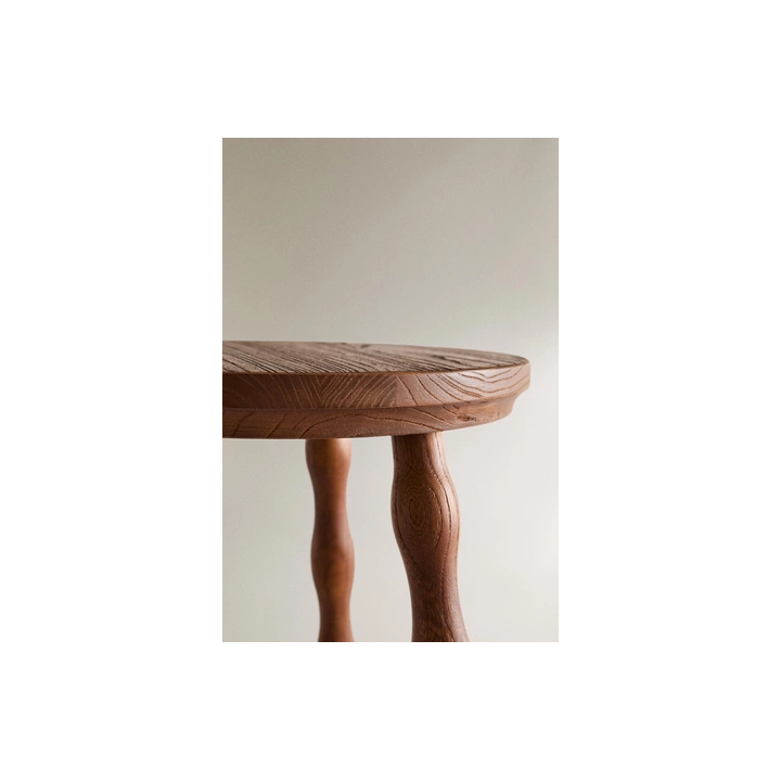 ELM WOOD STOOL
