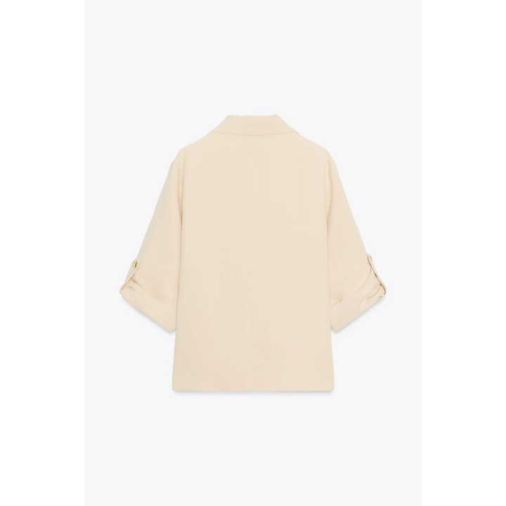 ДВУБОРТНЫЙ БЛЕЙЗЕР С РУКАВАМИ С ПАТАМИ