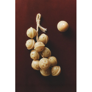 Набор рождественских свечей в виде каскада колокольчиков на санях (набор из 12 штук)