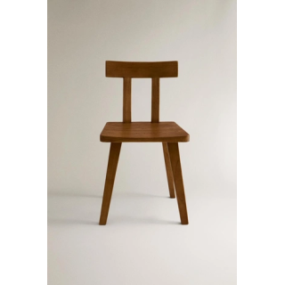 WOODEN CHAIR WITH BACK