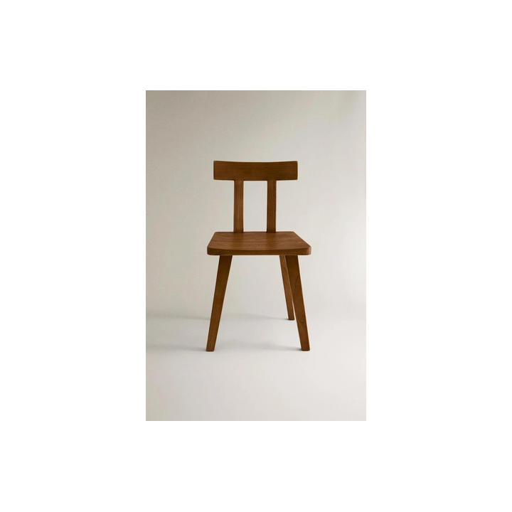 WOODEN CHAIR WITH BACK