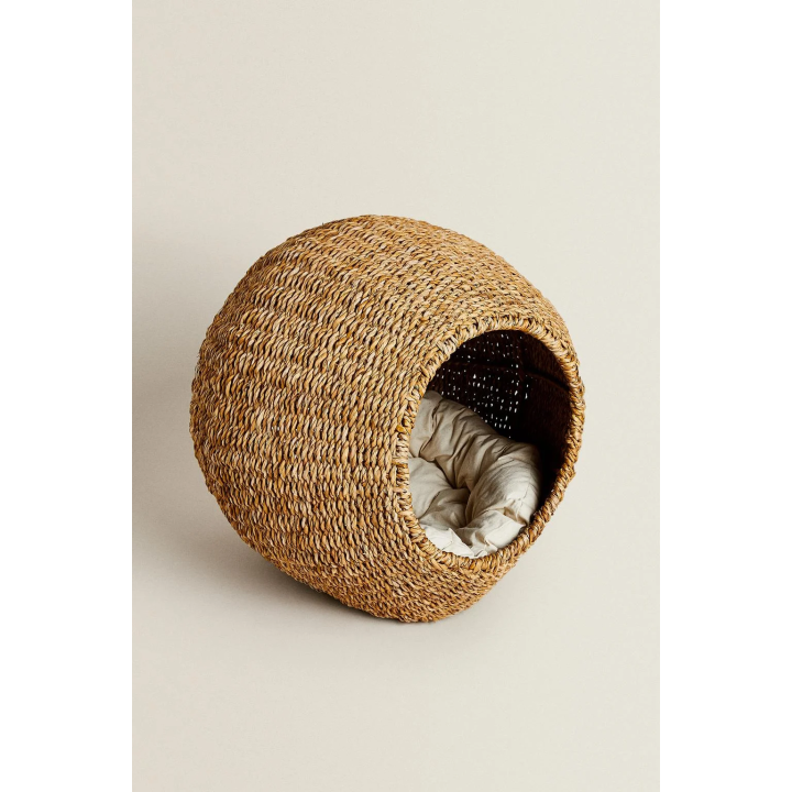 Кровать для домашних животных из морской травы