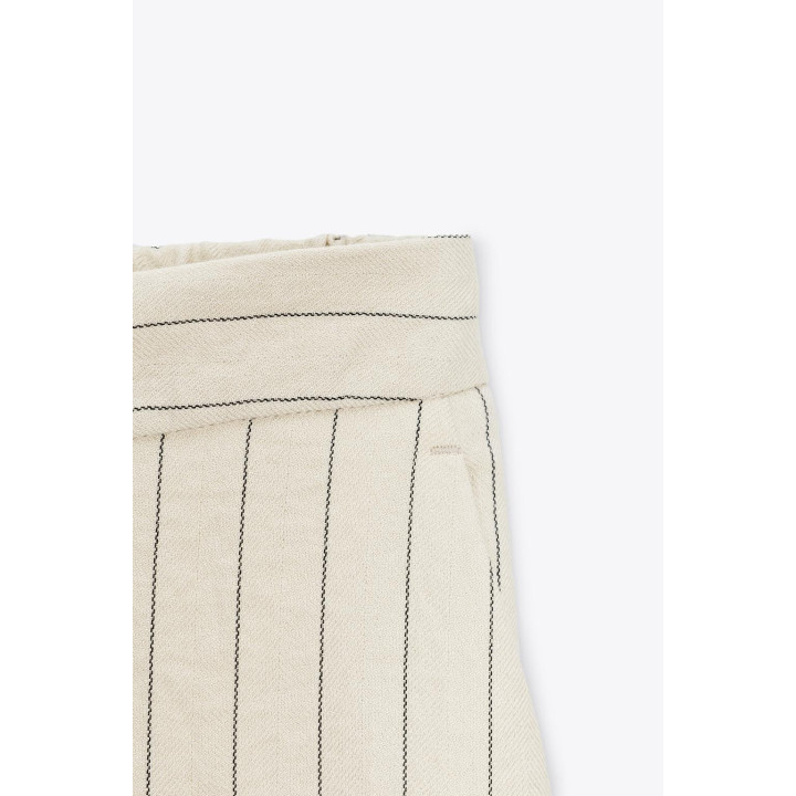 ПРЯМЫЕ БРЮКИ В ПОЛОСКУ